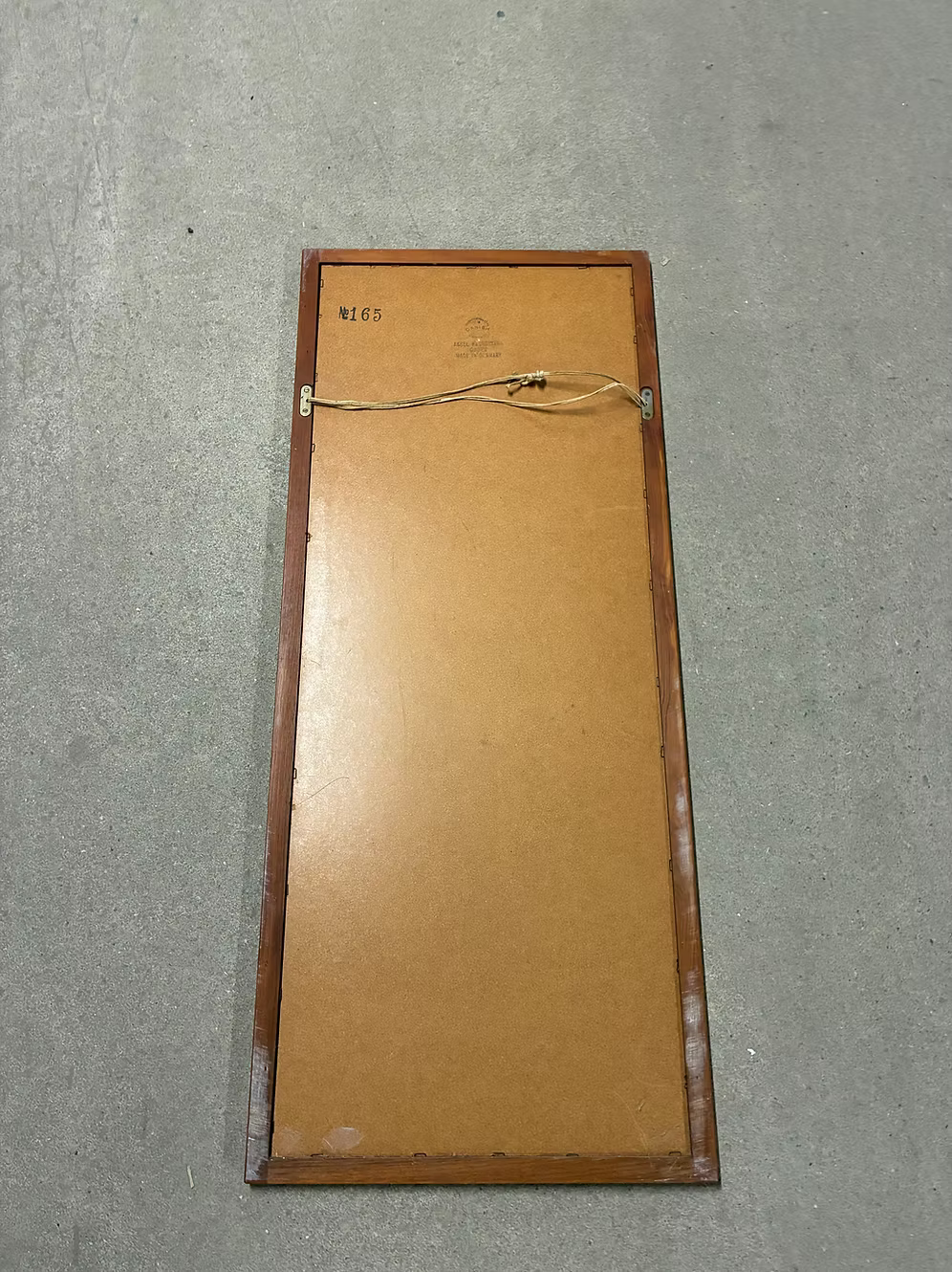Specchio Aksel Kjaersgaard modello 165 design danese anni 50 | ck2314