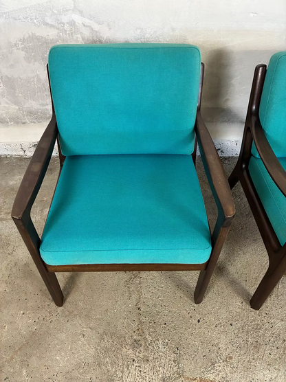 Ole Wanscher Coppia poltroncine mod. Senator design danese anni 50 | ck2370
