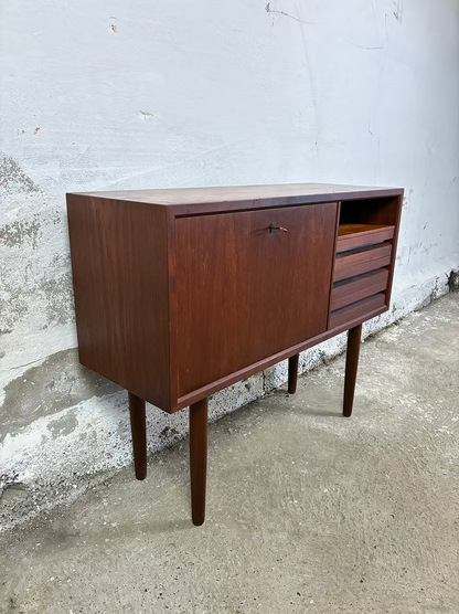 Sideboard compatto design danese vintage anni 50 [ck2282] misure L.80 H.64 P.28