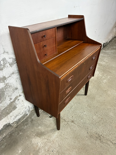 Toletta 3 cassetti vintage design danese anni 50 [ck2098] misure L.102 H.84 P.44