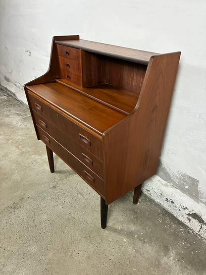 Toletta 3 cassetti vintage design danese anni 50 [ck2098] misure L.102 H.84 P.44