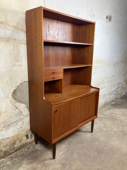 Libreria design danese vintage anni 50 [ck1529] misure L.90 H.160 P.42