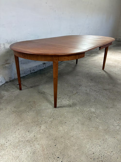 Tavolo rotondo teak Ø115 design danese vintage 1960 | ck2457