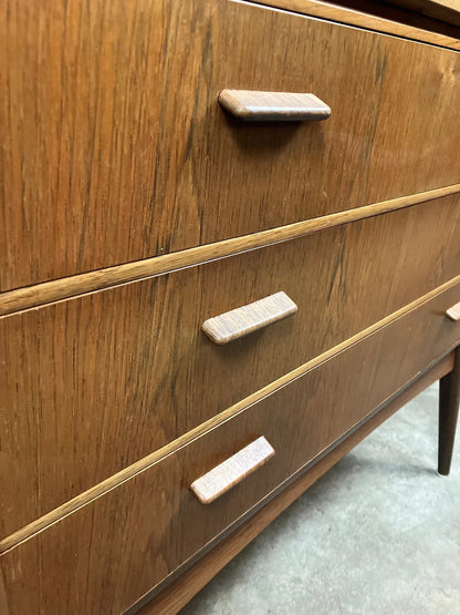 Scrittoio design danese vintage anni 60 [ck1614] misure L.110 H.84,5 P.45