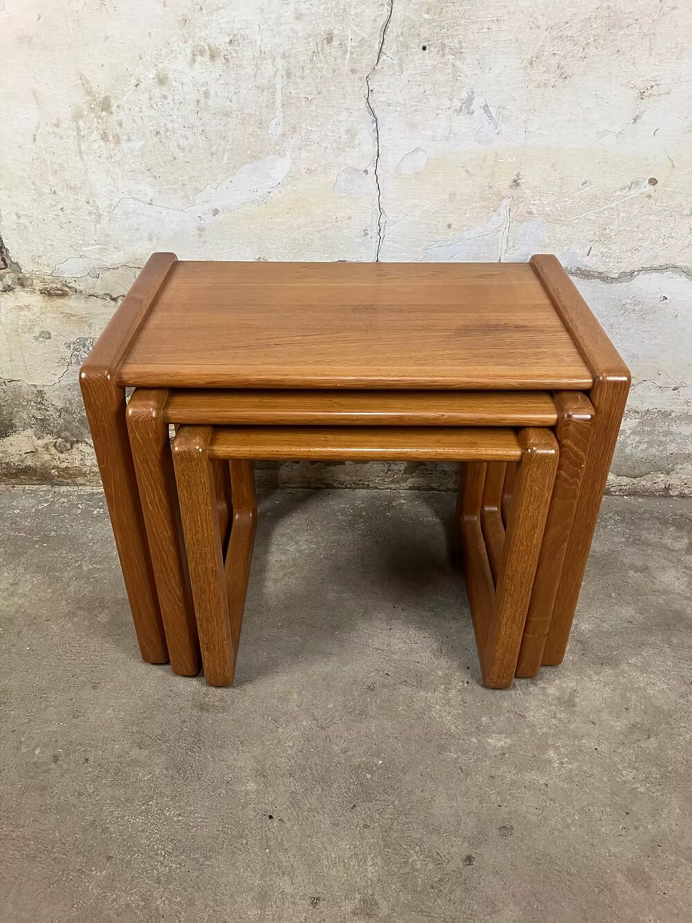Tavolini tris design svedese vintage anni 50 [ck1965] misure da richiedere