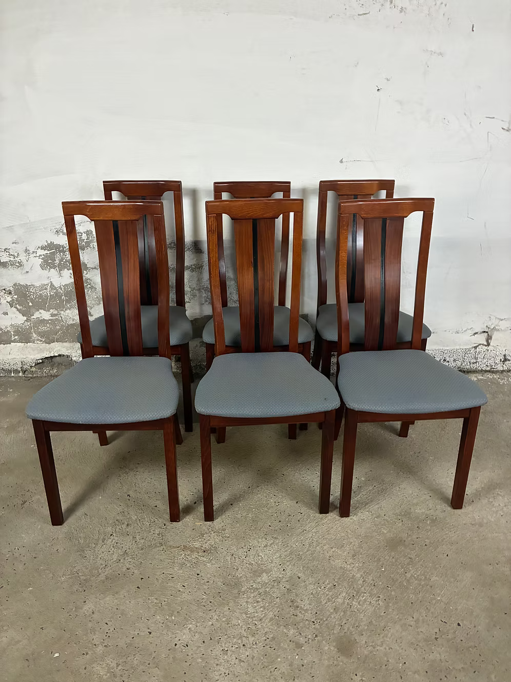 Set di 6 sedie in palissandro di Skovby design danese vintage anni 60 [ck2256]
