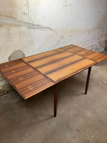 Tavolo quadrato vintage design danese anni 50 [ck1687] misure L.120 +45 +45 P.100