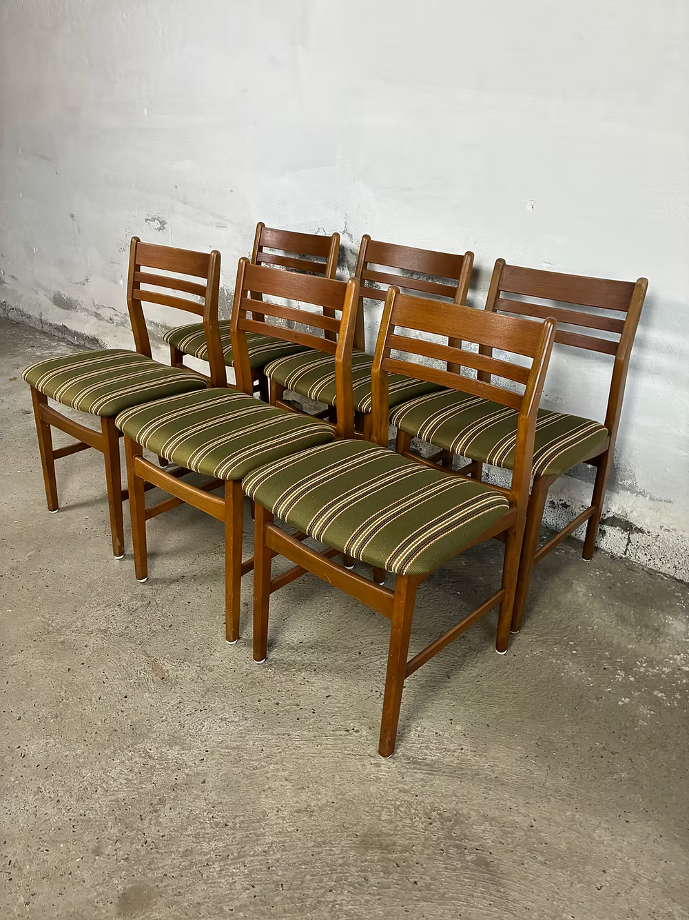 Sedie teak e faggio design danese vintage anni 60 [ck2132]