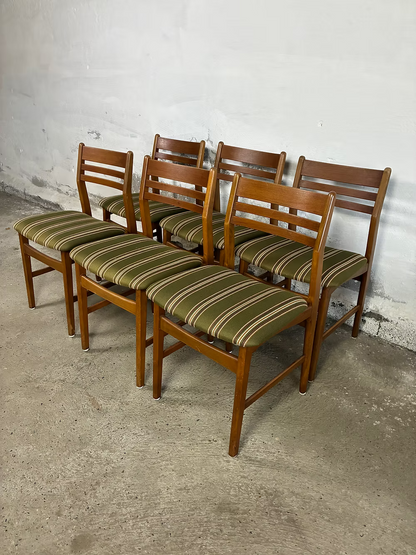 Sedie teak e faggio design danese vintage anni 60 [ck2132]