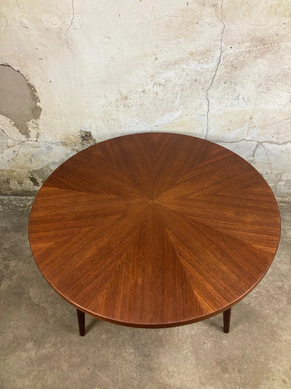 Tavolino rotondo vintage design danese anni 50 [ck1139]