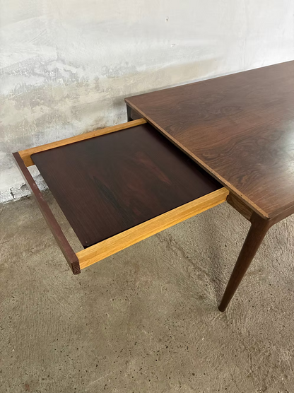Tavolo rettangolare Johannes Andersen palissandro design danese vintag | ck2528