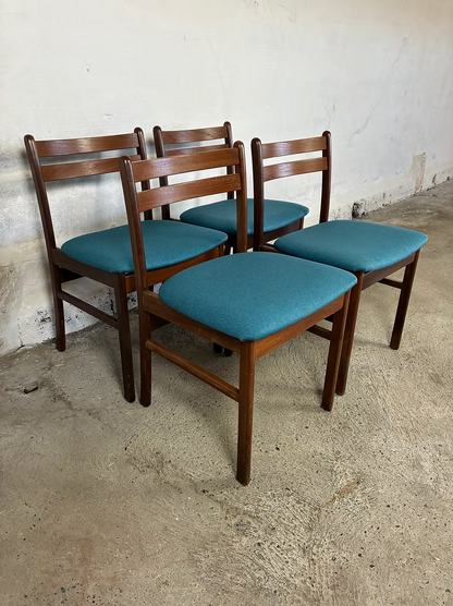 Set 4 sedie teak design danese vintage | ck2371