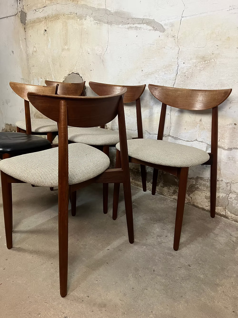 Sedie Harry Østergaard design danese vintage anni 60 [ck1991] misure da richiedere