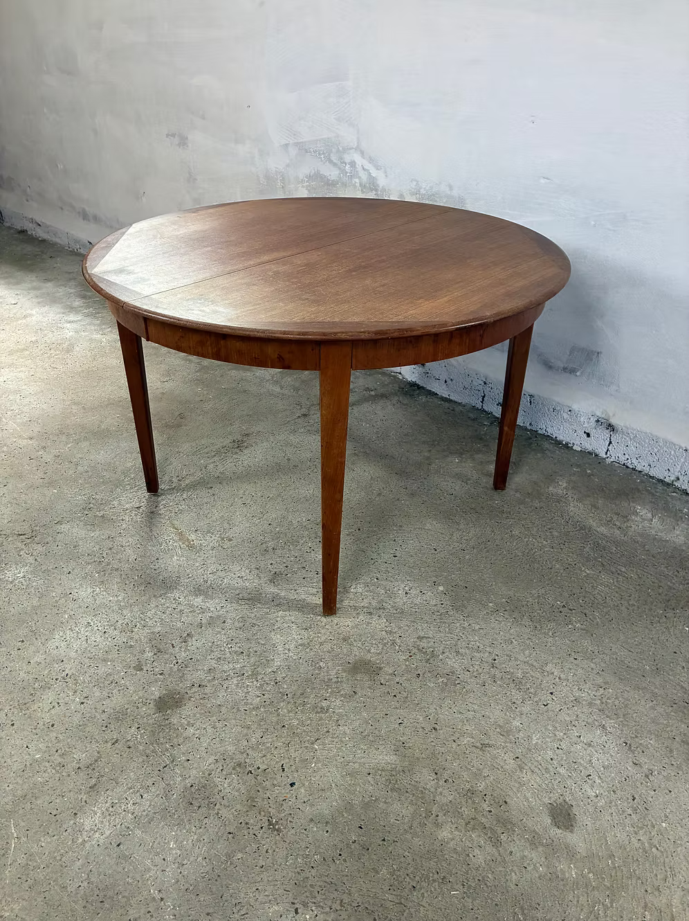 Tavolo rotondo teak Ø115 design danese vintage 1960 | ck2457