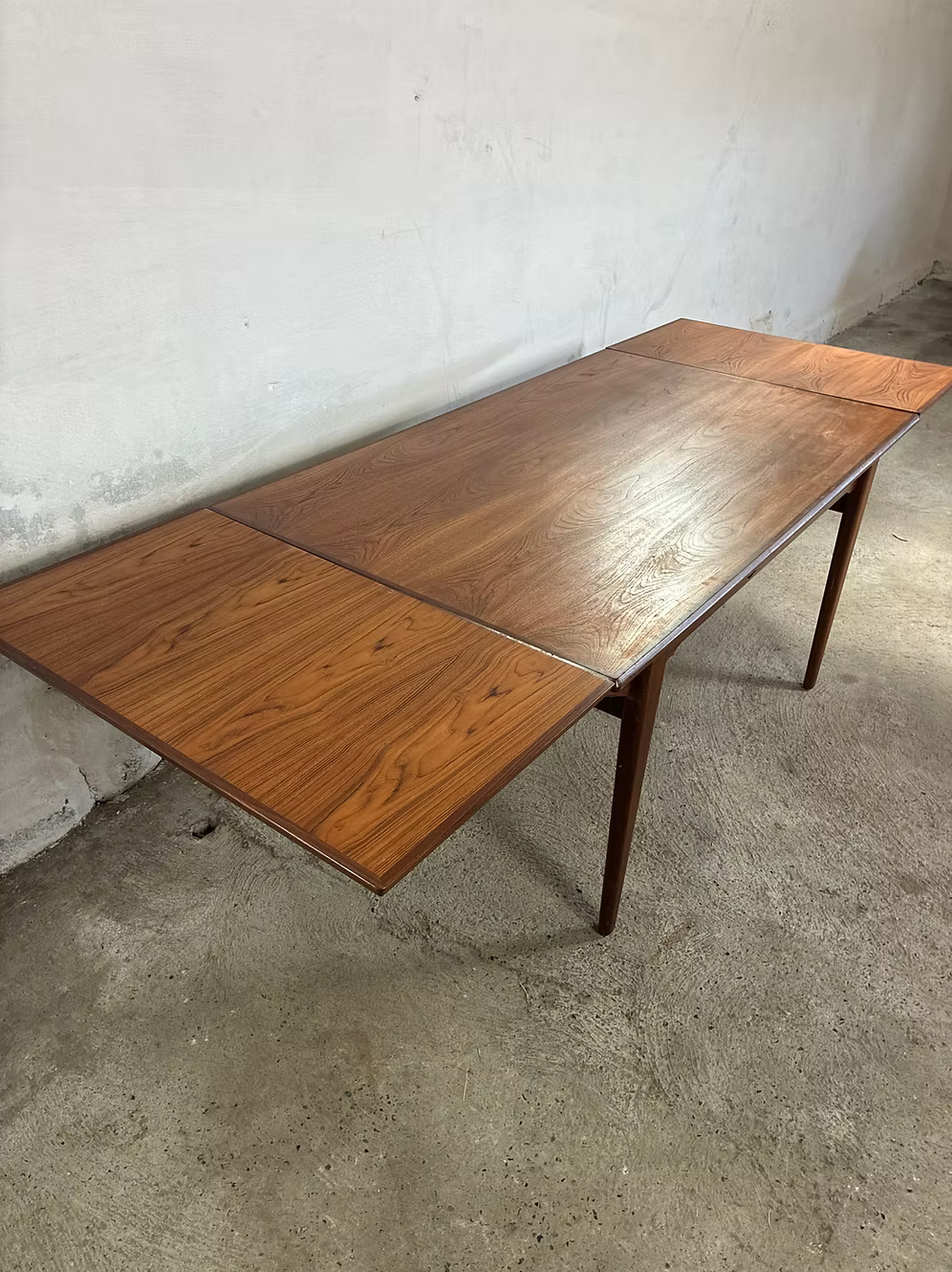 Tavolo rettangolare teak design danese vintage 1960 | ck2515