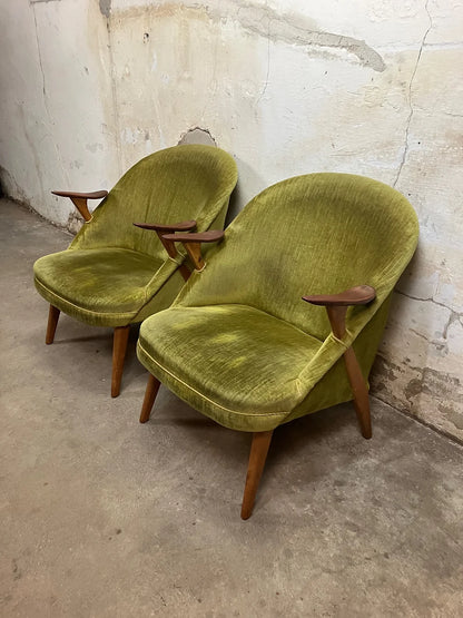 Poltrone design danese vintage anni 50 [ck1686] misure su richiesta