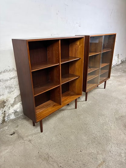 Libreria design danese anni 50 [ck2137] | palissandro 85cm