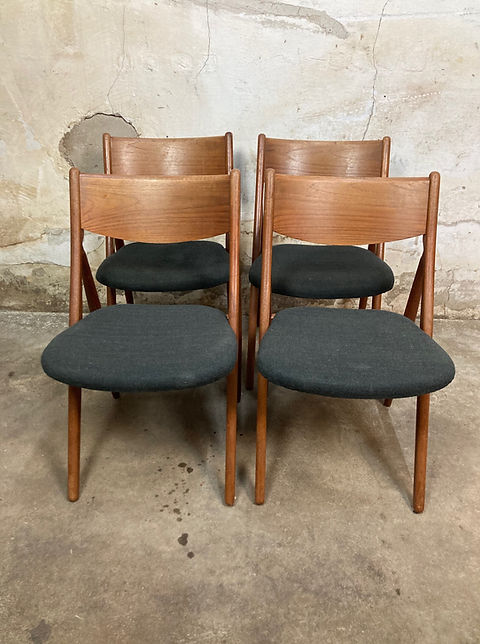 Sedie Sawbuck design danese vintage anni 50 [ck1211]