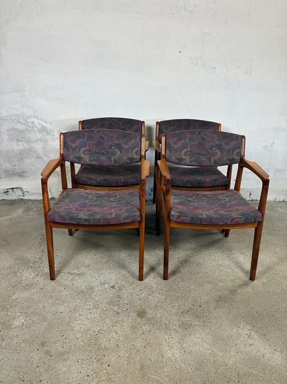 Set 4 poltroncine Erik Buch design danese vintage | ck2417