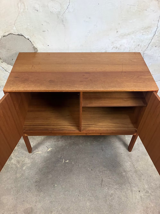 Sideboard teak design danese vintage anni 50 [ck1847] misure L.90 H.73 P.43