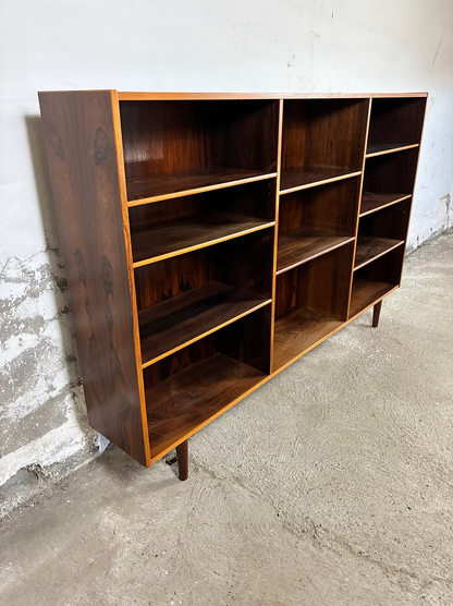 Libreria palissandro 190cm design danese anni 50 | ck2347