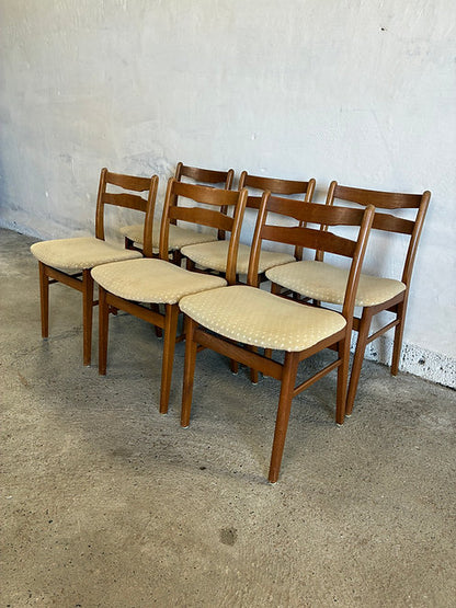 Set 6 Sedie design danese vintage anni 50 | ck2386
