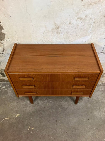 Comodino design danese vintage anni 50 [ck1968] misure L.65 H.56 P.30