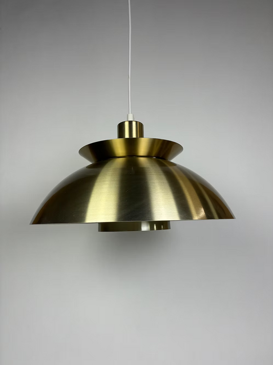 Lampadario ottone design danese vintage anni 50 [ck2255]