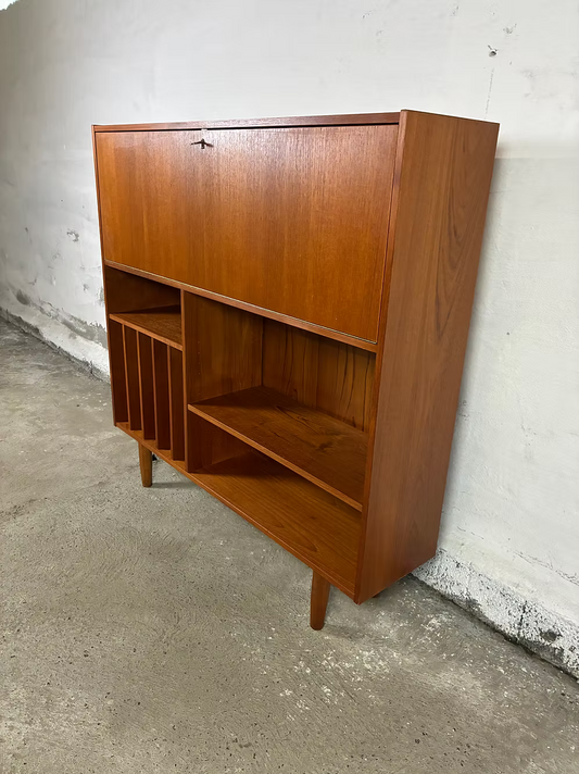 Libreria mobile bar teak design danese anni 50 | ck2329