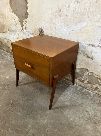 Comodino design danese vintage anni 50 [ck1561] misure da richiedere
