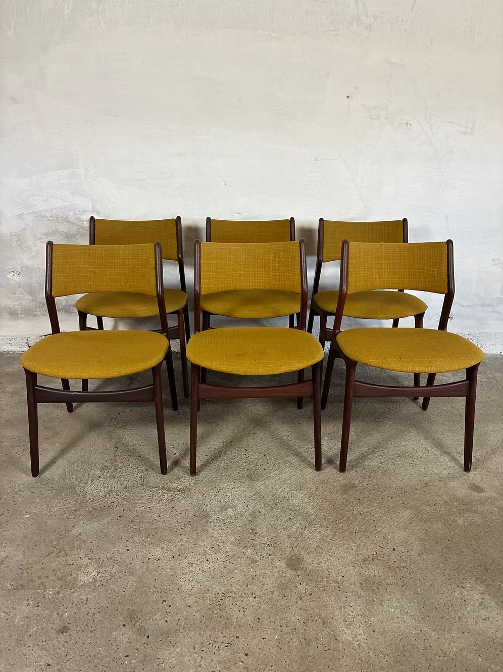 Set 6 sedie Mod.310  Erik Buch design danese vintage anni 60 | ck2470