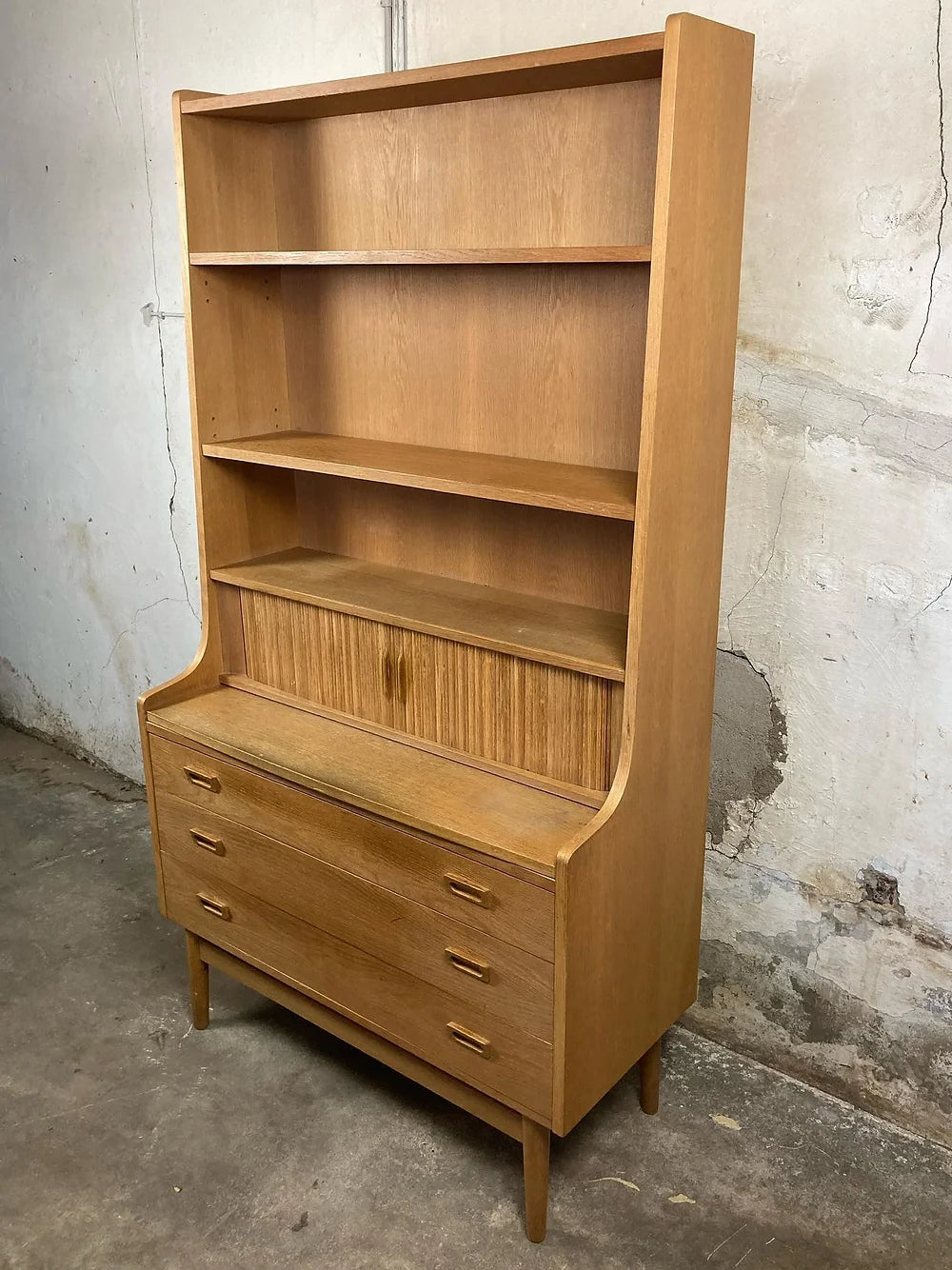 Libreria Johannes Sorth design danese vintage anni 50 [ck1093] misure su richiesta