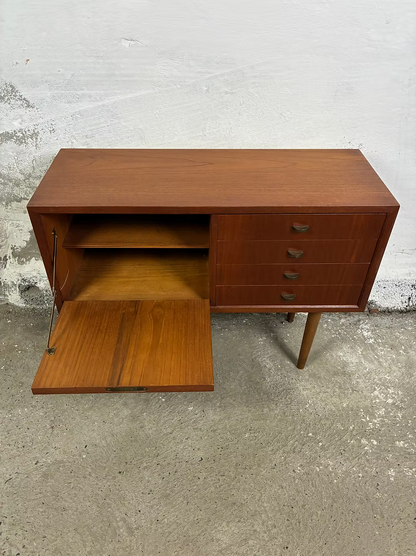 Sideboard compatto design danese vintage anni 50 [ck2280] misure L.75 H.57 P.28