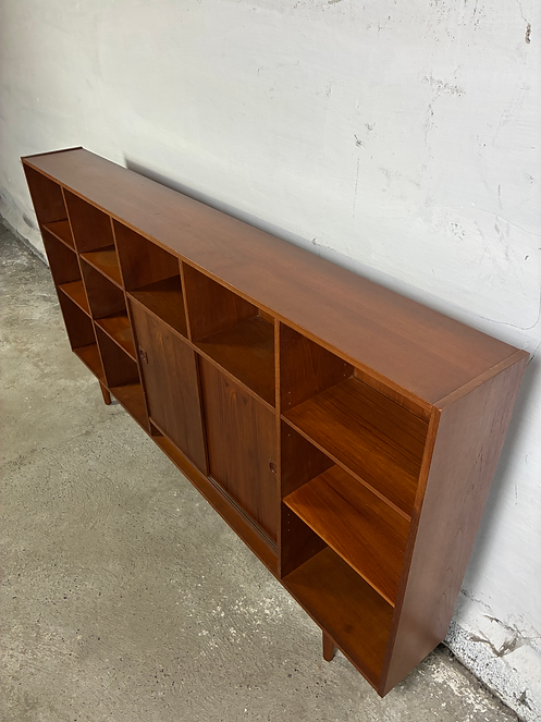 Libreria teak design danese anni 50 | 200cm | 97ck2264