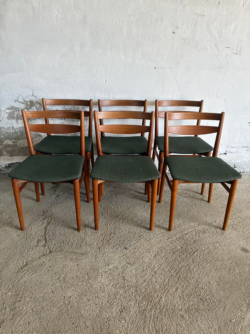 Set 6 sedie teak design danese vintage | ck2350