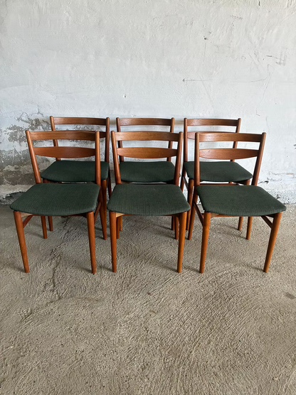 Set 6 sedie teak design danese vintage | ck2350