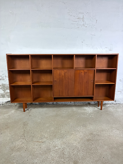 Libreria teak design danese anni 50 | 200cm | 97ck2264