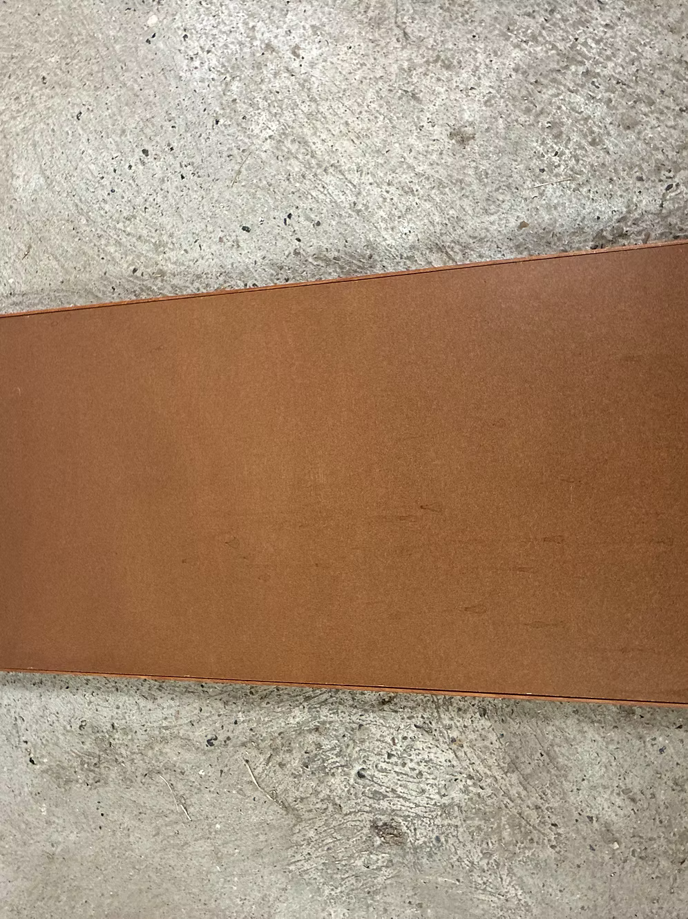 Specchio 45x107 teak design danese anni 50 | ck2532