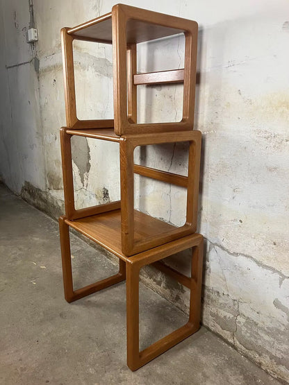 Tavolini tris design svedese vintage anni 50 [ck1965] misure da richiedere
