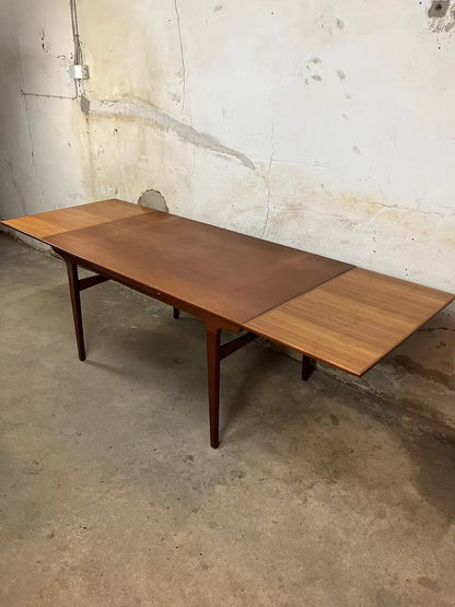 Tavolino Johannes Andersen design svedese vintage anni 50 [ck1964] misure da richiedere