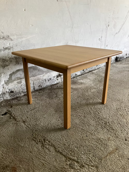 Tavolino da caffè Hans J Wegner vintage design danese anni 50 [ck2002] misure L.75 P.75