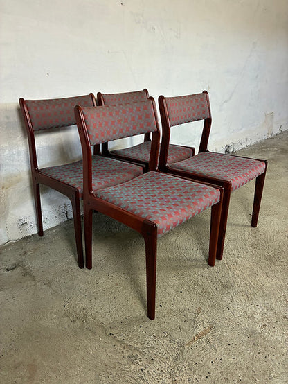 Set 4 Sedie Farstrup palissandro design vintage anni 60 | ck2489