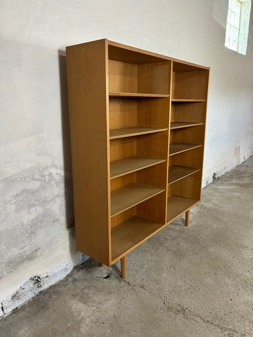Libreria quercia 138x149 design danese anni 50 | ck2475