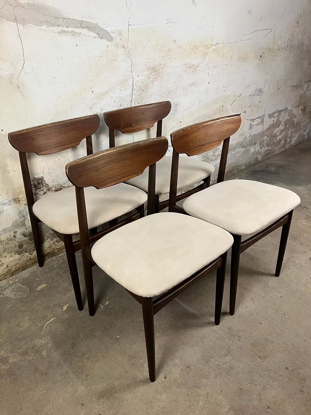 Sedie design danese vintage anni 60 [ck1966] misure da richiedere
