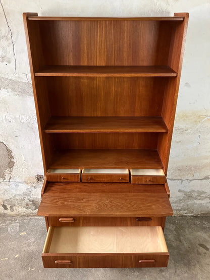 Libreria design danese vintage anni 50 [ck1627] misure L.85 H.172 P.40