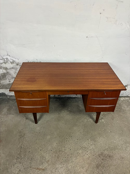 Scrivania da centro design danese anni 50 [ck2109] misure L.130 H.70