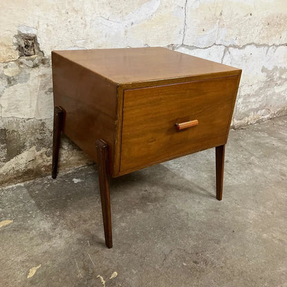 Comodino design danese vintage anni 50 [ck1561] misure da richiedere