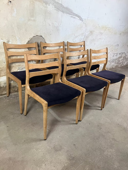 Sedie design danese vintage anni 60 [ck1971] misure da richiedere