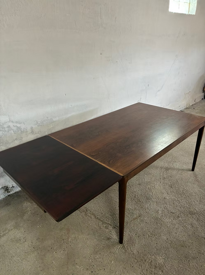 Tavolo rettangolare Johannes Andersen palissandro design danese vintag | ck2528