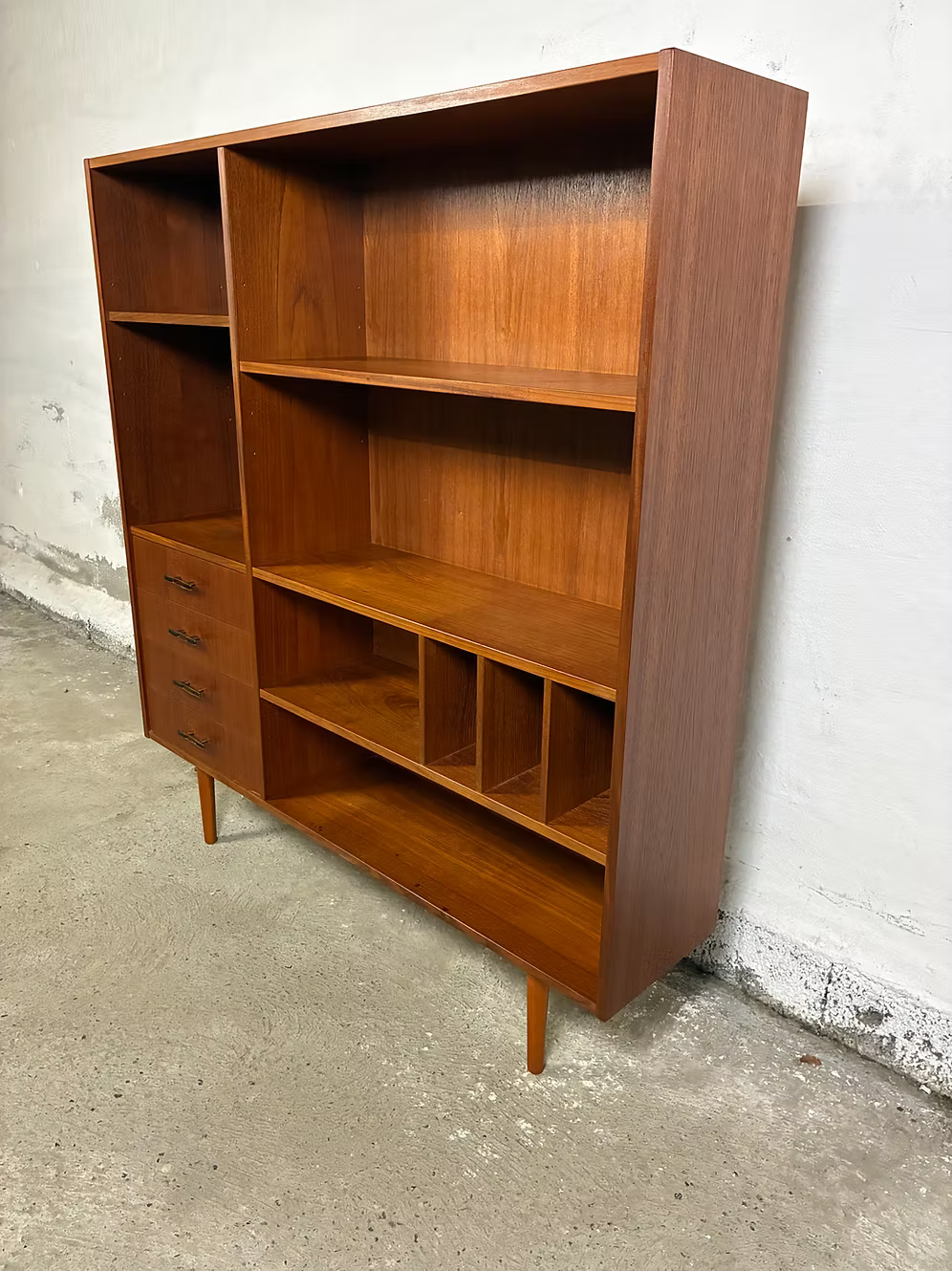 Libreria teak design danese anni 50 | ck2304